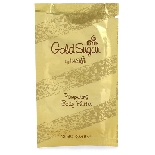 Gold Sugar 0.34 oz Body Butter Pouch For Women By Aquolina