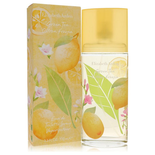 Green Tea Citron Freesia 3.4 oz Eau De Toilette Spray For Women By Elizabeth Arden