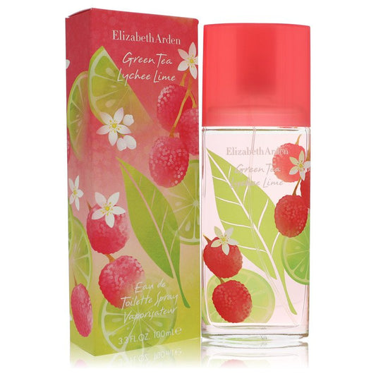 Green Tea Lychee Lime 3.4 oz Eau De Toilette Spray For Women By Elizabeth Arden