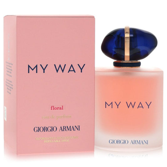 Giorgio Armani My Way Floral 3 oz Eau De Parfum Refillable Spray For Women By Giorgio Armani
