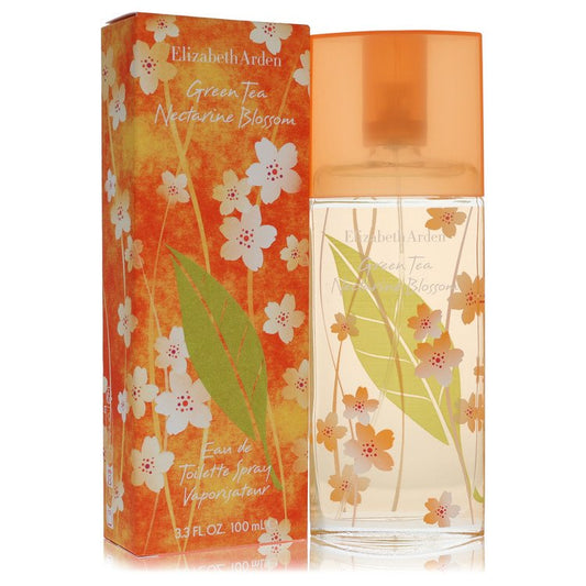 Green Tea Nectarine Blossom 3.3 oz Eau De Toilette Spray For Women By Elizabeth Arden