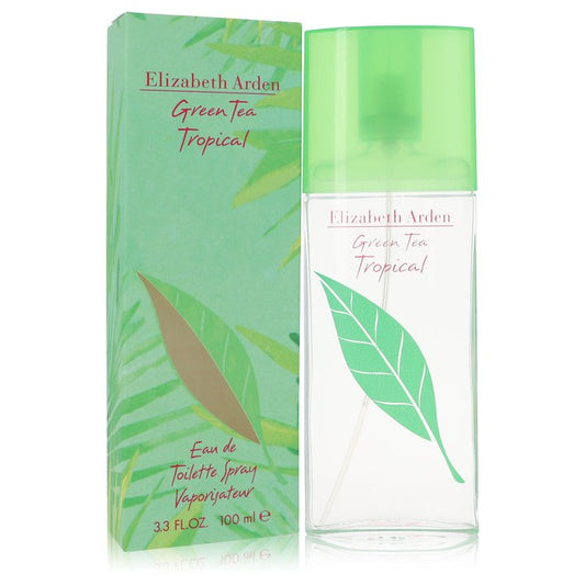 Green Tea Tropical 3.3 oz Eau De Toilette Spray For Women By Elizabeth Arden