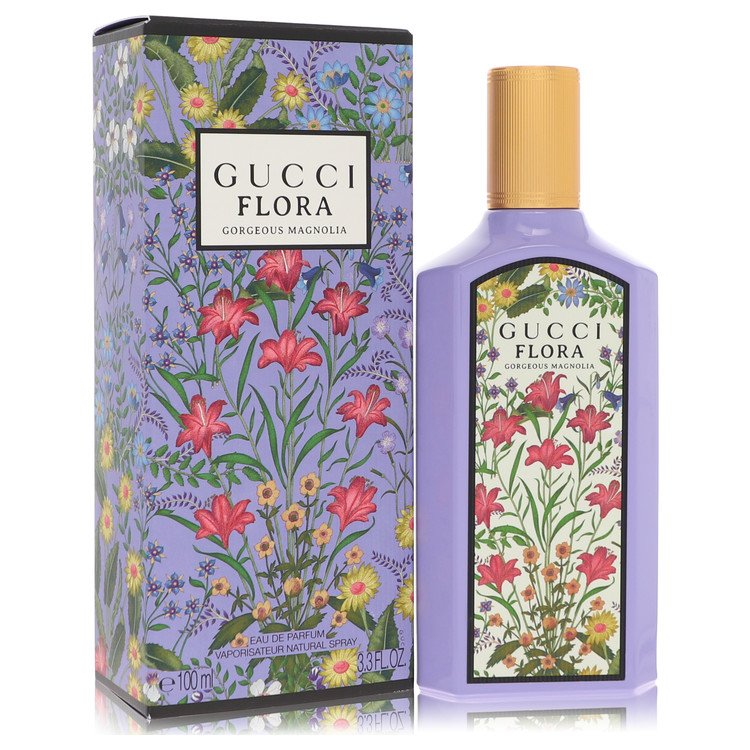 Flora Gorgeous Magnolia 3.3 oz Eau De Parfum Spray For Women By Gucci