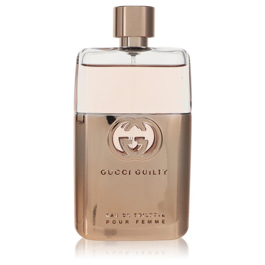 Gucci Guilty Pour Femme Eau De Toilette Spray 3 oz Eau De Toilette Spray (Tester) For Women By Gucci