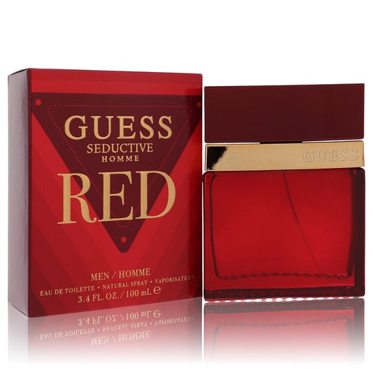 Guess Seductive Homme Red 3.4 oz Eau De Toilette Spray For Men By Guess