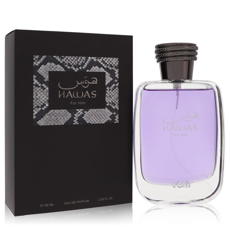 Hawas 3.33 oz Eau De Parfum Spray For Men By Rasasi