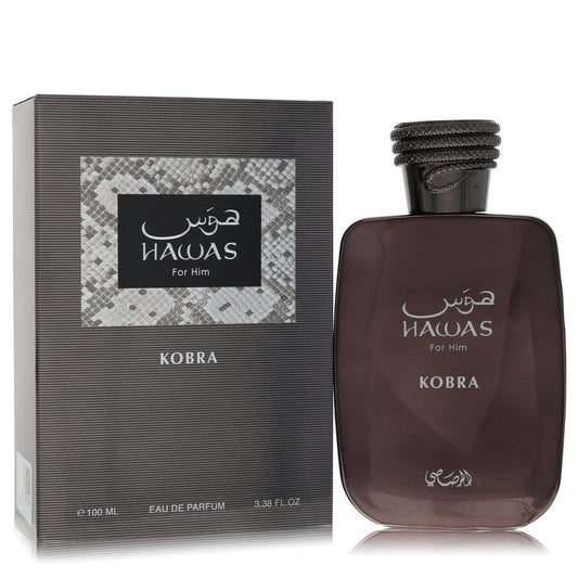 Hawas Kobra 3.38 oz Eau De Parfum Spray For Men By Rasasi