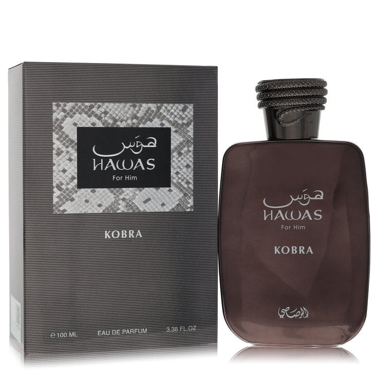Hawas Kobra 3.38 oz Eau De Parfum Spray For Men By Rasasi