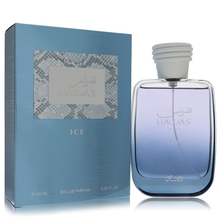 Hawas Ice 3.3 oz Eau De Parfum Spray For Men By Rasasi