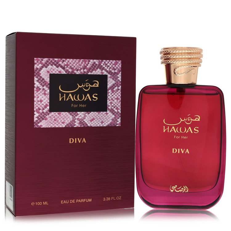 Hawas Diva 3.38 oz Eau De Parfum Spray For Women By Rasasi