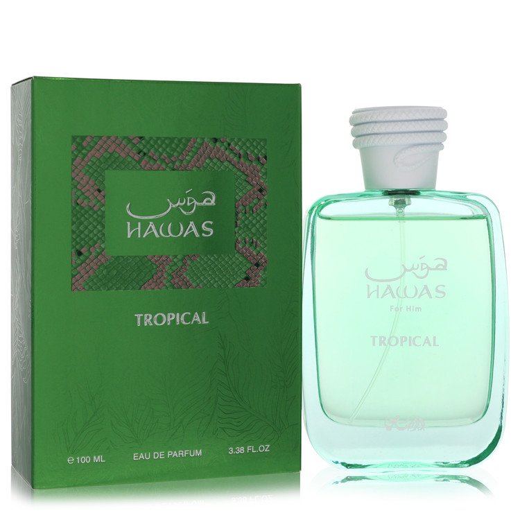 Hawas Tropical 3.38 oz Eau De Parfum Spray For Men By Rasasi