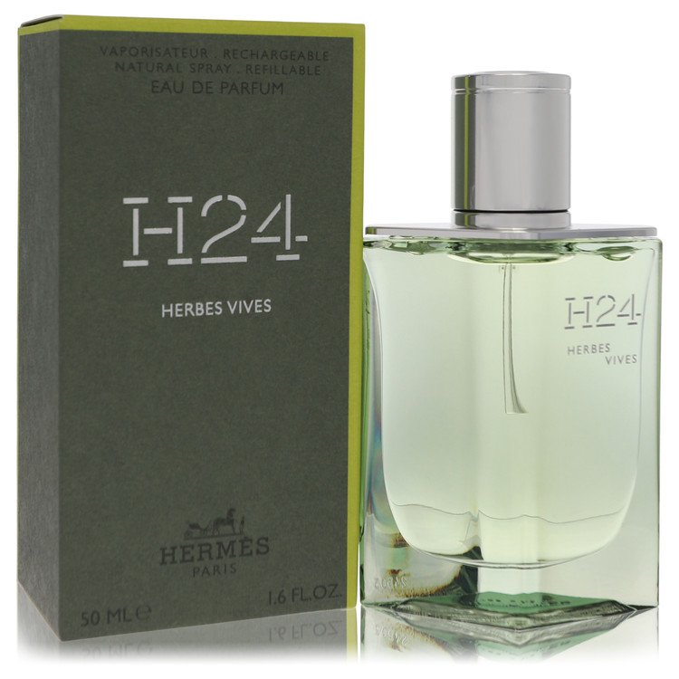 Hermes H24 Herbes Vives 1.7 oz Eau De Parfum Refillable Spray For Men By Hermes