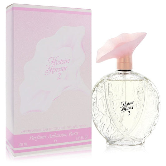 Histoire D'amour 2 3.33 oz Eau De Toilette Spray For Women By Aubusson