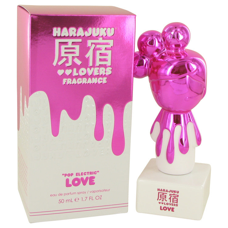 Harajuku Lovers Pop Electric Love 1.7 oz Eau De Parfum Spray For Women By Gwen Stefani