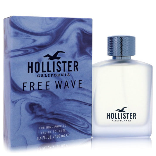 Hollister Free Wave 3.4 oz Eau De Toilette Spray For Men By Hollister