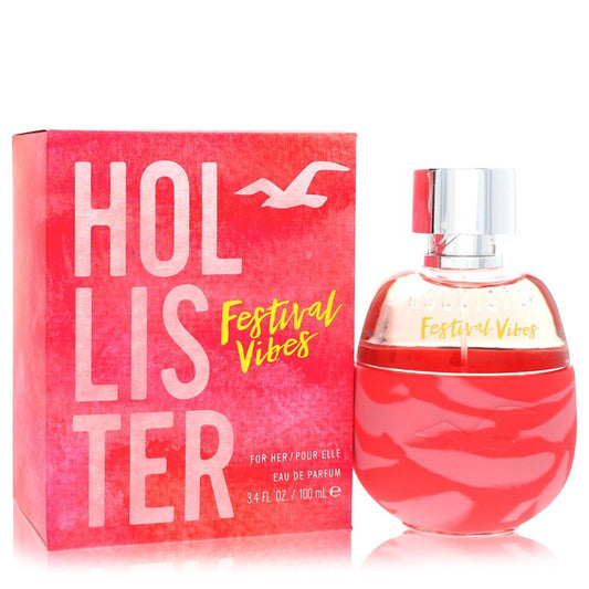 Hollister Festival Vibes 3.4 oz Eau De Parfum Spray For Women By Hollister