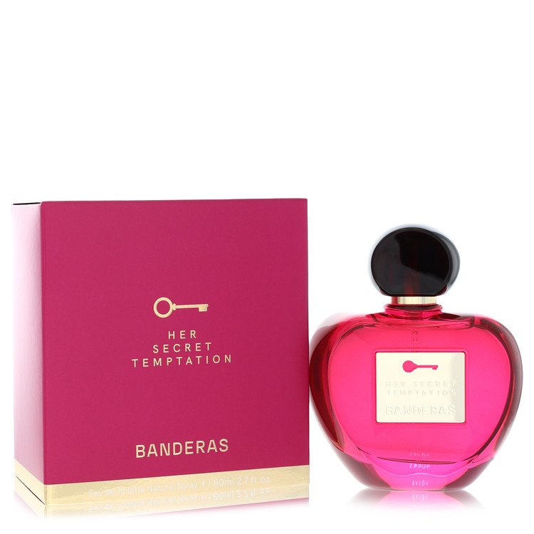 Her Secret Temptation 2.7 oz Eau De Toilette Spray For Women By Antonio Banderas