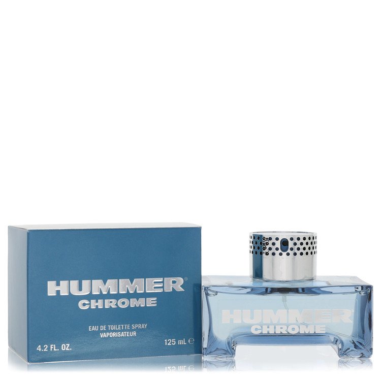 Hummer Chrome 4.2 oz Eau De Toilette Spray For Men By Hummer