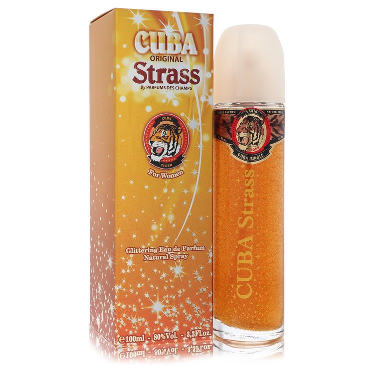 Cuba Strass Tiger 3.4 oz Eau De Parfum Spray For Women By Fragluxe