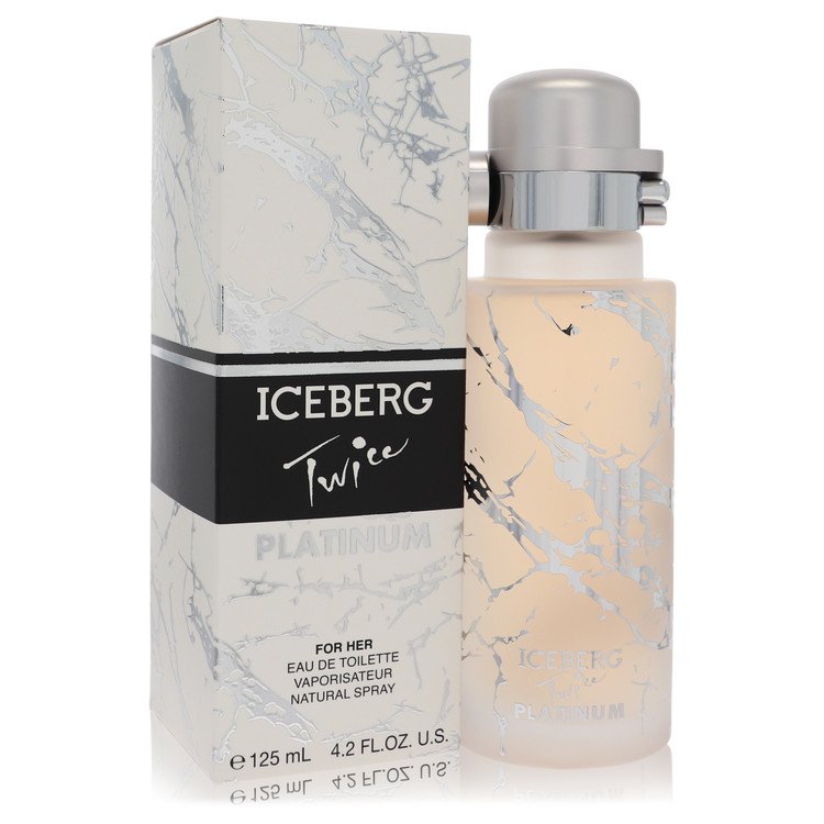 Iceberg Twice Platinum 4.2 oz Eau De Toilette Spray For Women By Iceberg