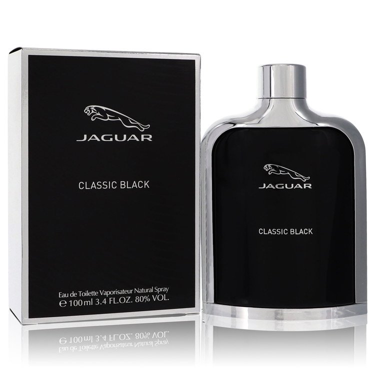 Jaguar Classic Black 3.4 oz Eau De Toilette Spray For Men By Jaguar