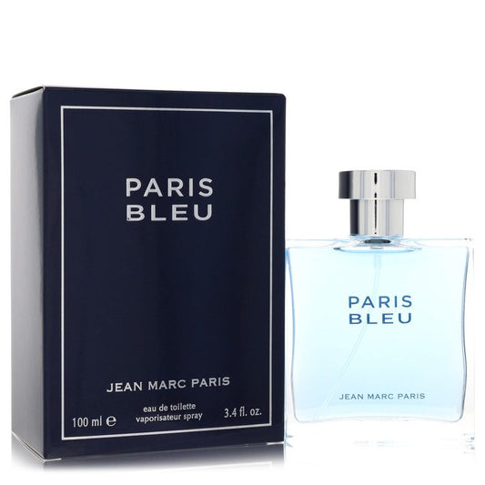 Jean Marc Paris Paris Bleu 3.4 oz Eau De Toilette Spray For Men By Jean Marc Paris