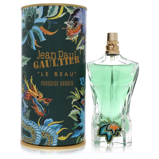 Jean Paul Gaultier Le Beau Paradise Garden 2.5 oz Eau De Parfum Spray For Men By Jean Paul Gaultier