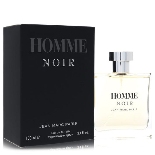 Jean Marc Paris Homme Noir 3.4 oz Eau De Toilette Spray For Men By Jean Marc Paris