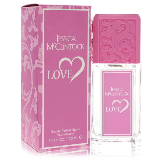 Jessica Mc Clintock Love 3.4 oz Eau De Parfum Spray For Women By Jessica McClintock