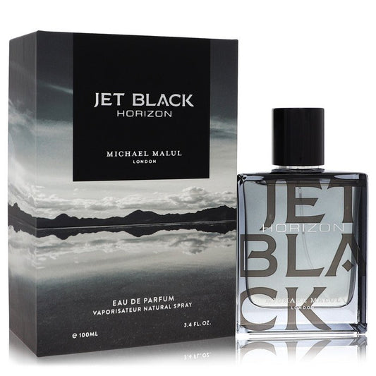 Jet Black Horizon 3.4 oz Eau De Parfum Spray For Men By Michael Malul