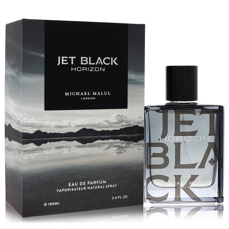 Jet Black Horizon 3.4 oz Eau De Parfum Spray For Men By Michael Malul