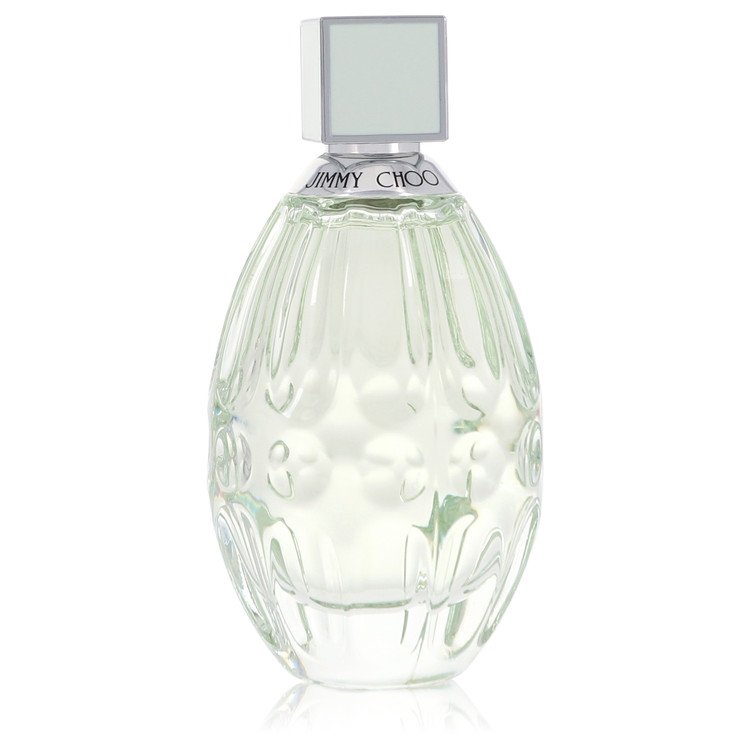 Jimmy Choo Floral Eau De Toilette Spray 3 oz Eau De Toilette Spray (Tester) For Women By Jimmy Choo