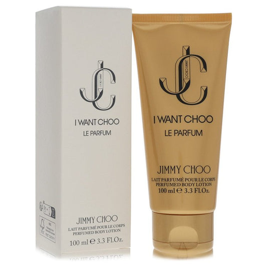 Jimmy Choo I Want Choo Le Parfum 3.3 oz Body Lotion For Women By Jimmy Choo