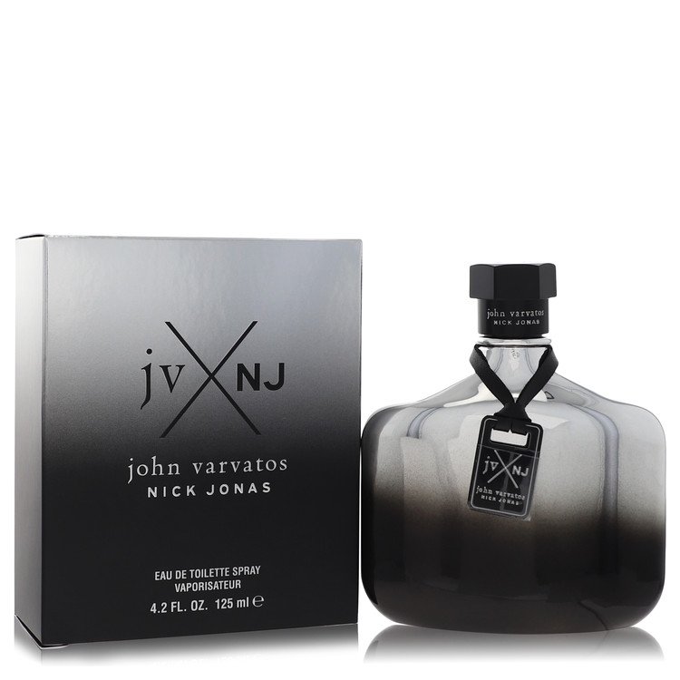 John Varvatos Nick Jonas Jv X Nj Eau De Toilette Spray 4.2 oz Eau De Toilette Spray (Silver Edition) For Men By John Varvatos
