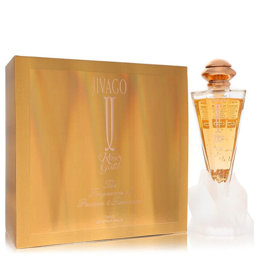 Jivago Rose Gold 2.5 oz Eau De Parfum Spray For Women By Ilana Jivago