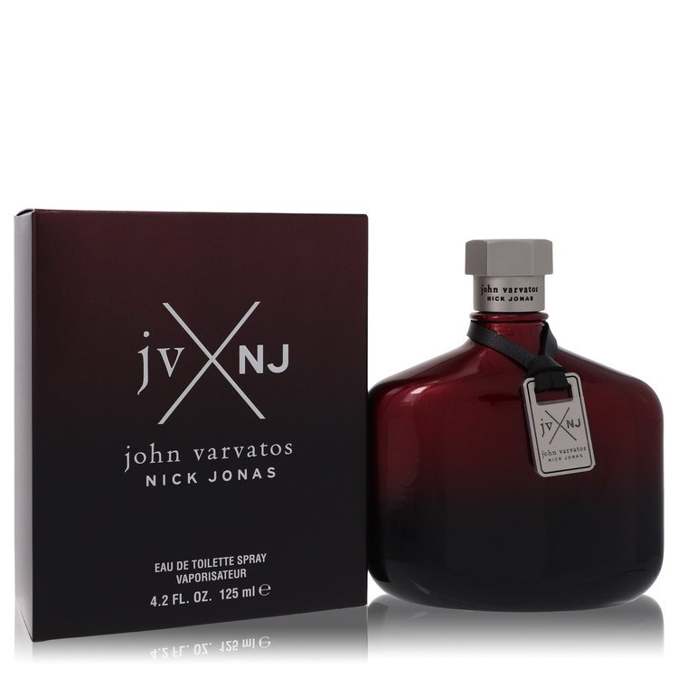 John Varvatos Nick Jonas Jv X Nj 4.2 oz Eau De Toilette Spray (Red Edition) For Men By John Varvatos