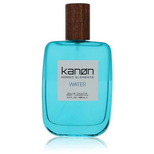 Kanon Nordic Elements Water Eau De Toilette Spray 3.4 oz Eau De Toilette Spray (Unisex) For Men By Kanon