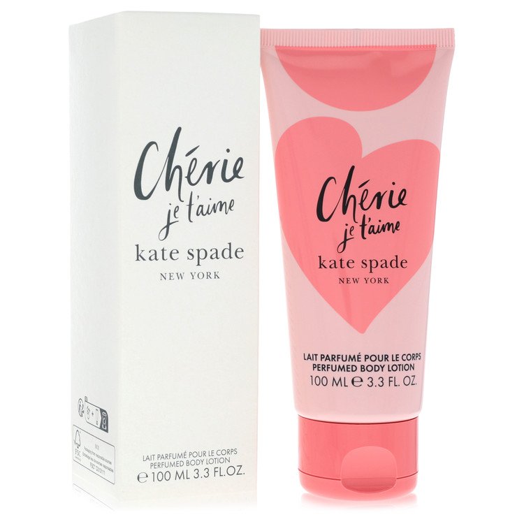 Kate Spade Cherie Je T'aime 3.3 oz Body Lotion For Women By Kate Spade