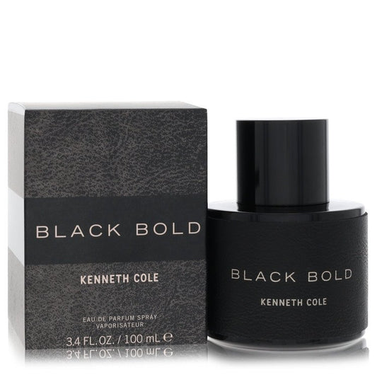 Kenneth Cole Black Bold 3.4 oz Eau De Parfum Spray For Men By Kenneth Cole