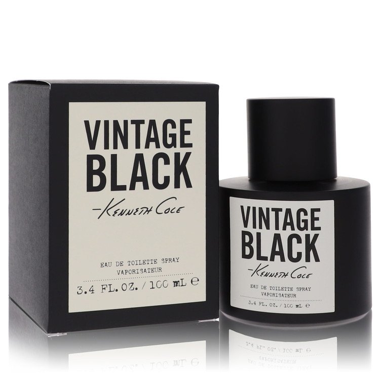 Kenneth Cole Vintage Black 3.4 oz Eau De Toilette Spray For Men By Kenneth Cole