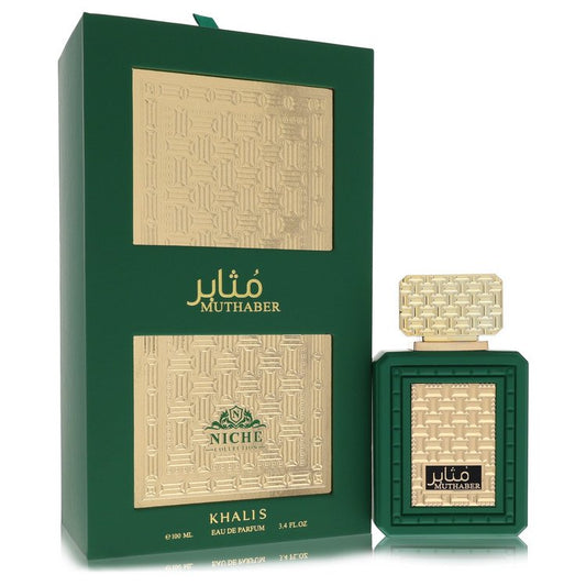 Khalis Muthaber Niche Collection 3.4 oz Eau De Parfum Spray For Men By Khalis
