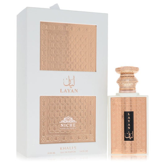Khalis Layan Niche Collection 3.4 oz Eau De Parfum Spray For Women By Khalis