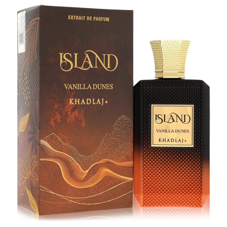 Khadlaj Island Vanilla Dunes Extrait De Parfum Spray 3.4 oz Extrait De Parfum Spray (Unisex) For Women By Khadlaj