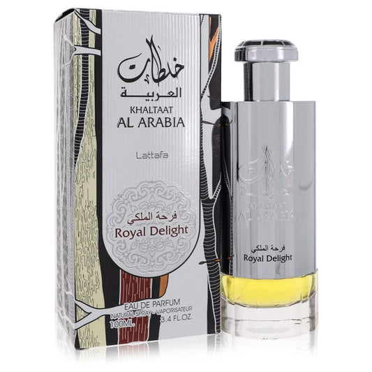 Khaltat Al Arabia Delight 3.4 oz Eau De Parfum Spray (Unisex) For Women By Lattafa