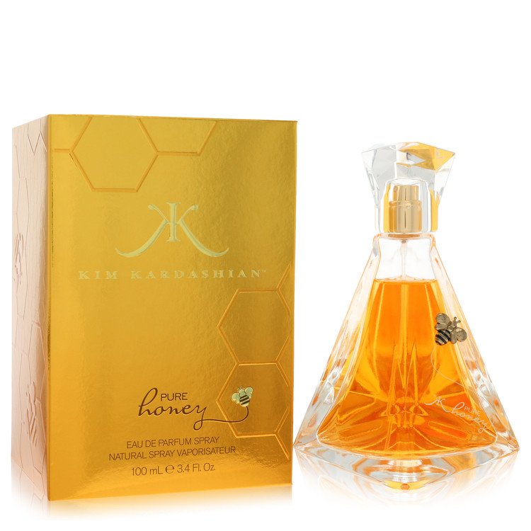 Kim Kardashian Pure Honey 3.4 oz Eau De Parfum Spray For Women By Kim Kardashian