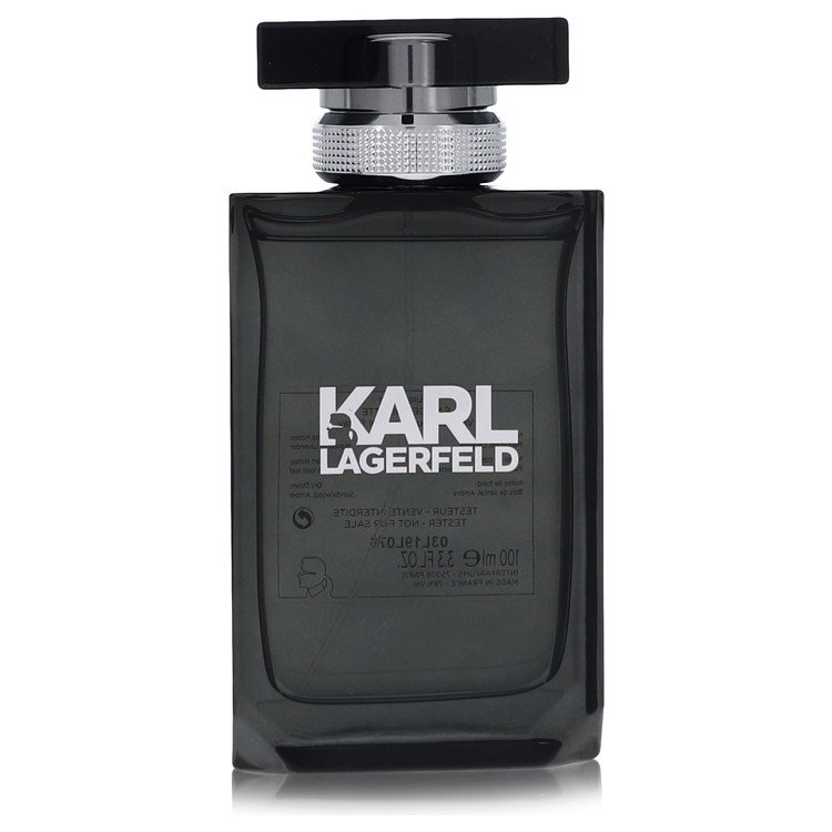 Karl Lagerfeld Eau De Toilette Spray 3.4 oz Eau De Toilette Spray (Tester) For Men By Karl Lagerfeld