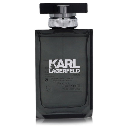 Karl Lagerfeld Eau De Toilette Spray 3.4 oz Eau De Toilette Spray (Tester) For Men By Karl Lagerfeld