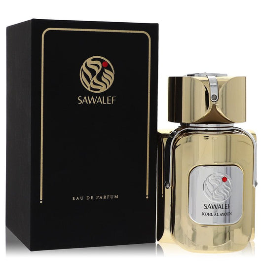 Kohl Al Ayoun 2.7 oz Eau De Parfum Spray (Unisex) For Women By Sawalef