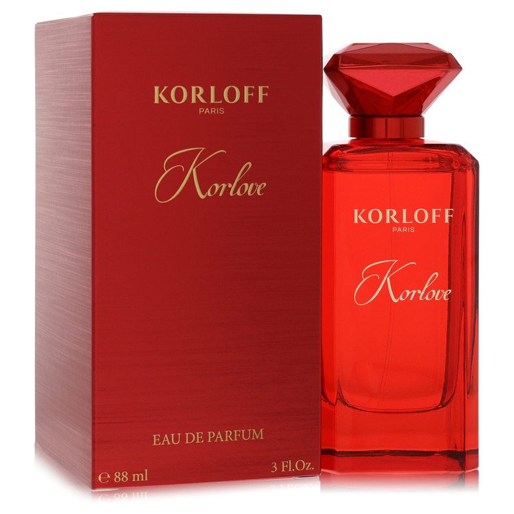 Korloff Korlove 3 oz Eau De Parfum Spray For Women By Korloff