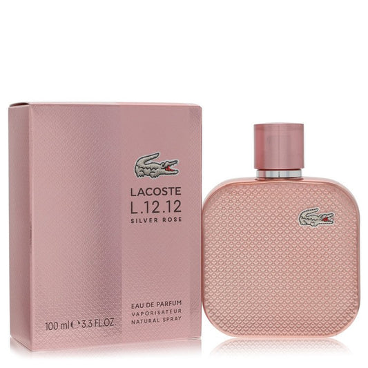 Lacoste Eau De Lacoste L.12.12 Silver Pink 3.3 oz Eau De Parfum Spray For Women By Lacoste